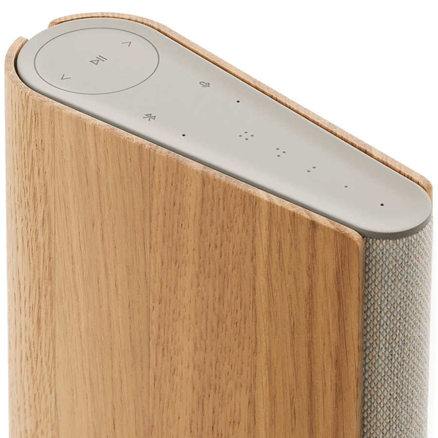 Beosound Emerge Gold Tone Alu/Light Oak — BANG & OLUFSEN
