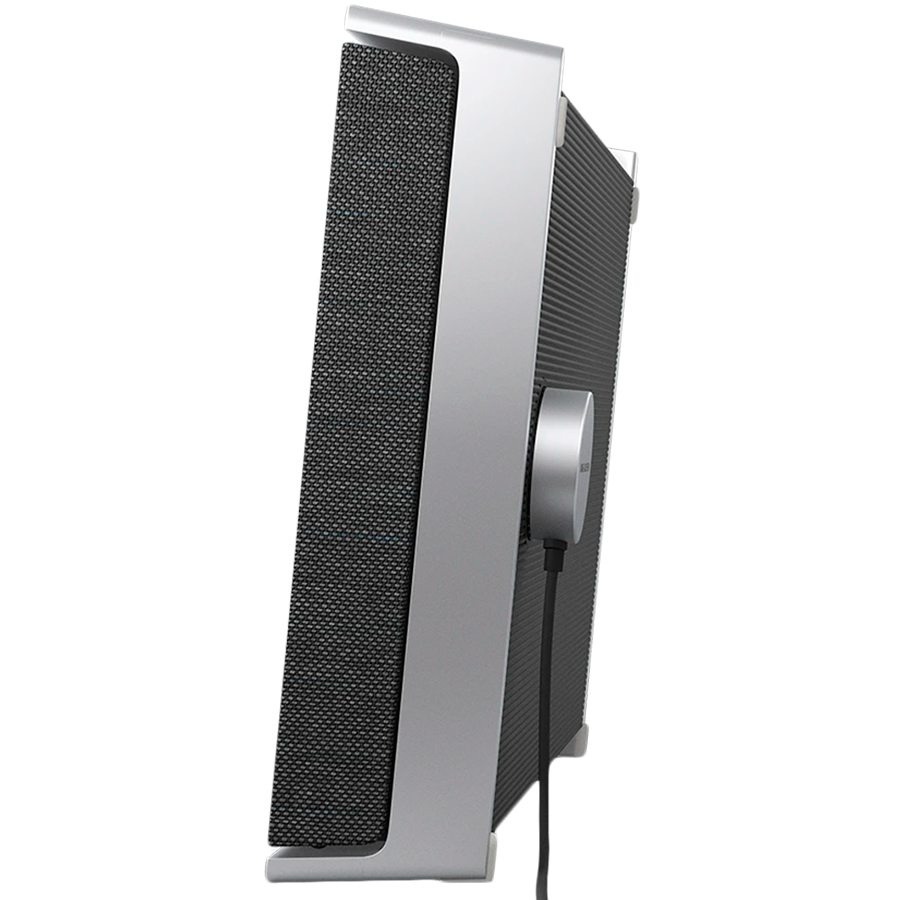 Beosound Level Speaker Natural Alu (Cover Dark Grey) — BANG & OLUFSEN