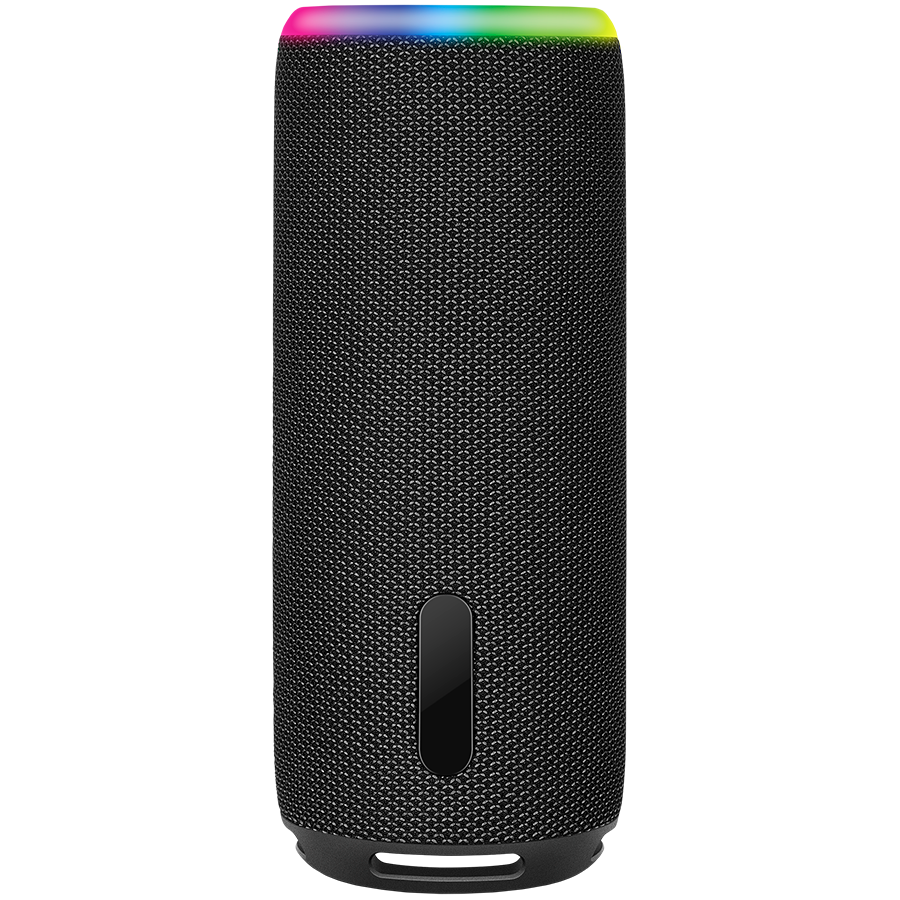 Speaker 2.0 portable SVEN PS-150, black, power output 10W (2x5W) (RMS), TWS, Bluetooth, FM, USB, lithium battery 1800mA*h