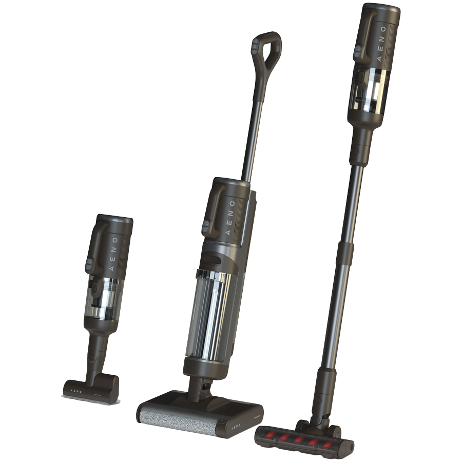 Aeno Cordless Transformer Vacuum Cleaner, Wet and Dry cleaning, 200W, 4000mAh