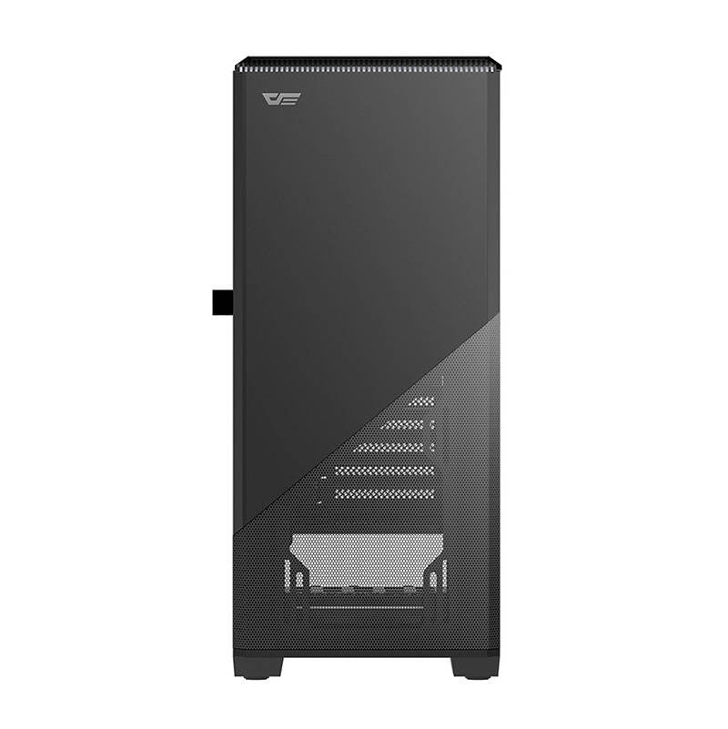 Darkflash DK151 LED-Computergehäuse (schwarz) + 3 RGB-Lüfter
