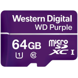 CSDCARD WD Purple (MICROSD, 64GB) — WESTERN DIGITAL