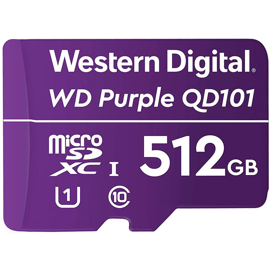 CSDCARD WD Purple (MICROSD, 512GB) — WESTERN DIGITAL