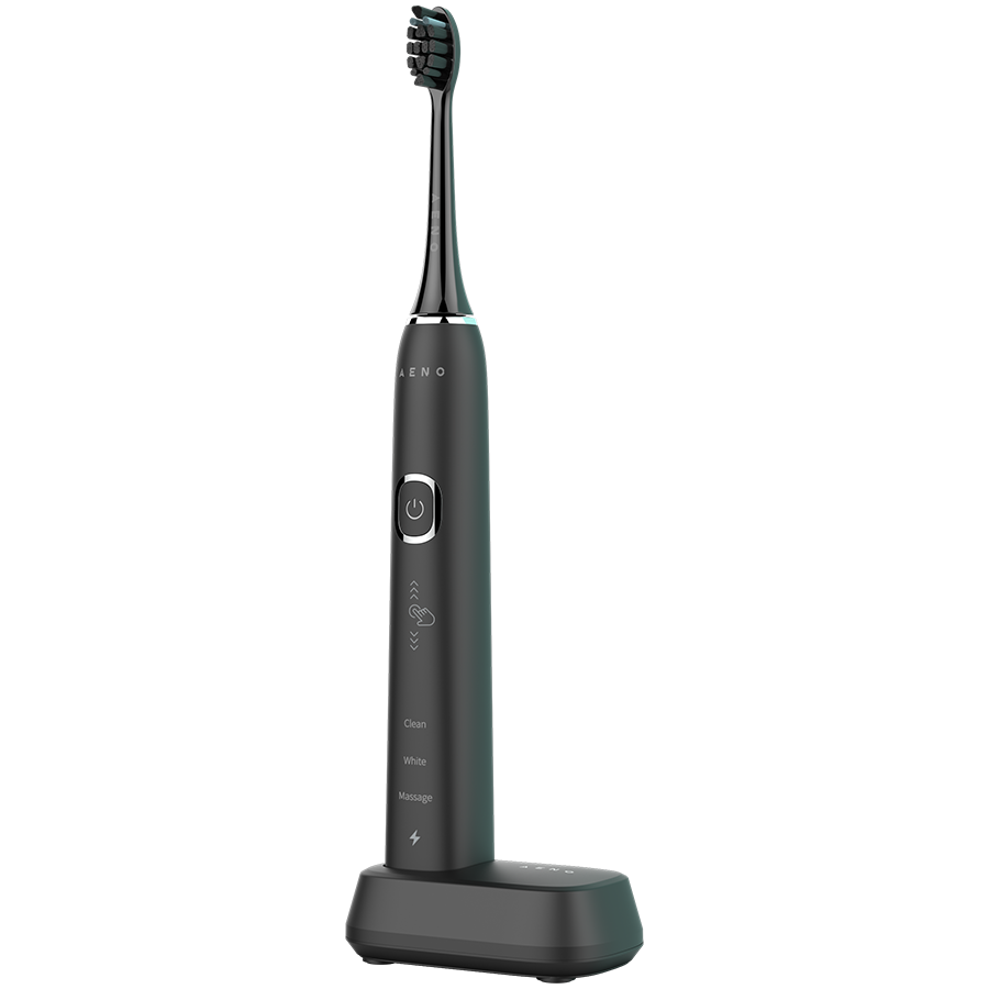 AENO Sonic Electric Toothbrush, DB4: Black, 9 scenarios, with 3D touch, wireless charging, 46000rpm, 40 days without charging