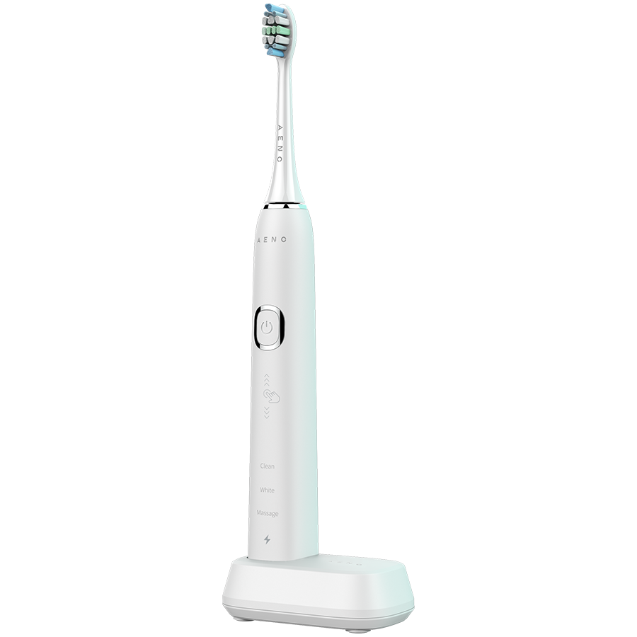 AENO Sonic Electric Toothbrush, DB3: White, 9 scenarios, with 3D touch, wireless charging, 46000rpm, 40 days without charging