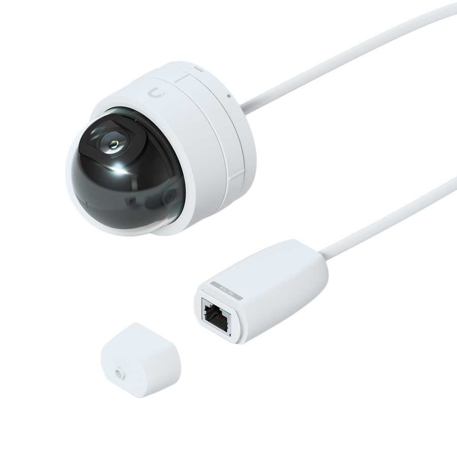 Ubiquiti UVC-G5-Dome-Ultra compact and tamper-resistant 2K HD PoE camera with night vision designed for low-profile indoor se