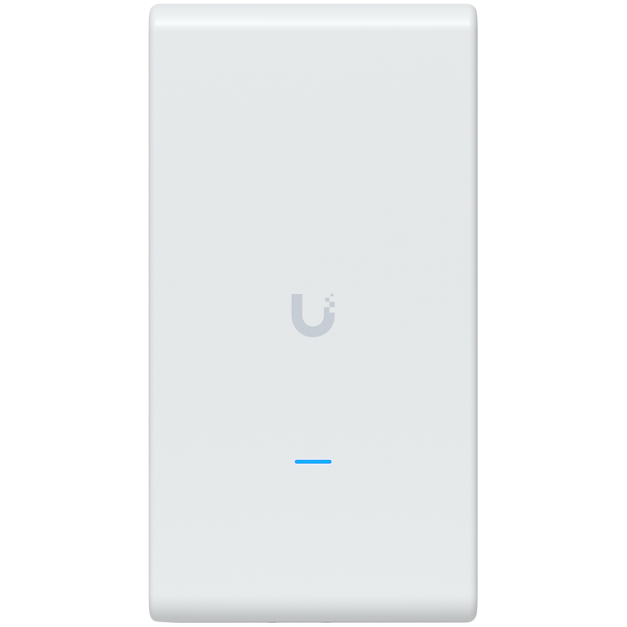 Ubiquiti U6-Mesh-Pro-EU Indoor/outdoor WiFi 6 AP with 4 spatial streams, an integrated super antenna, and a gigabit passthrou