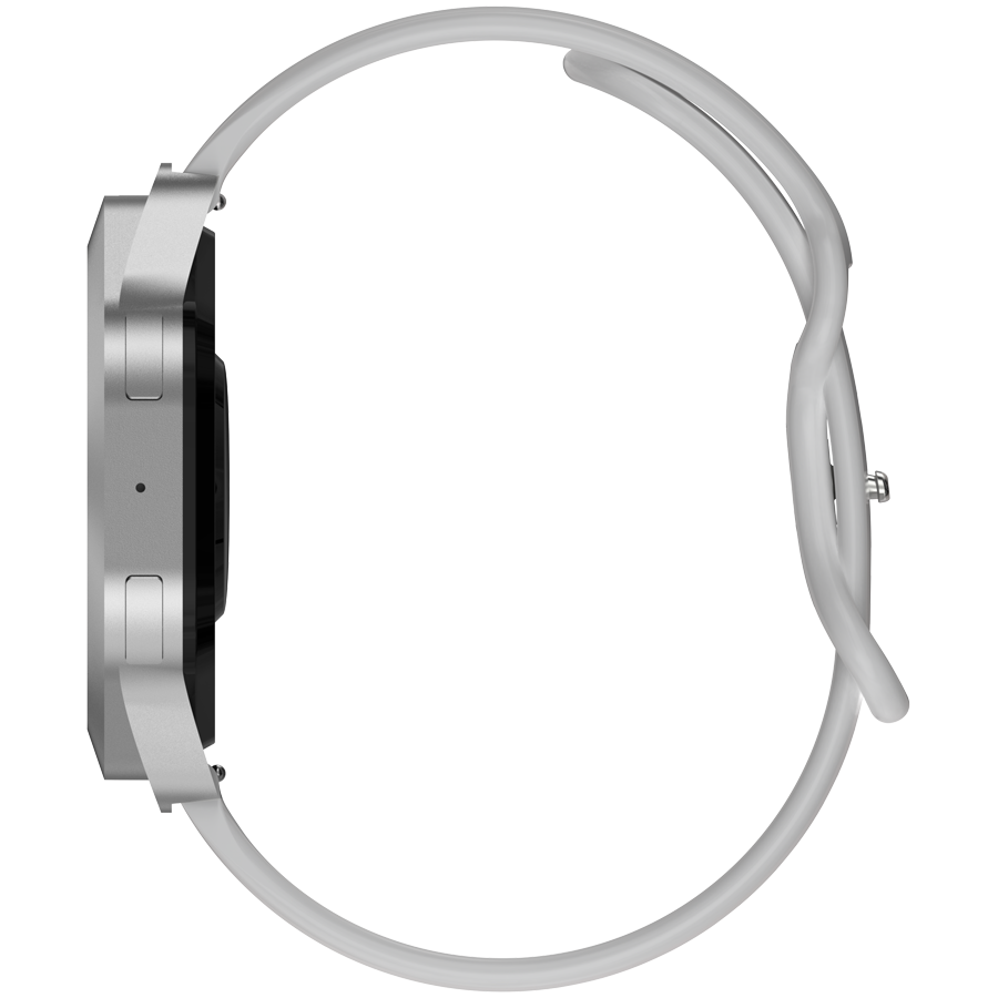 CANYON Smart Watch Hexagon 88 BT-CALL Silver