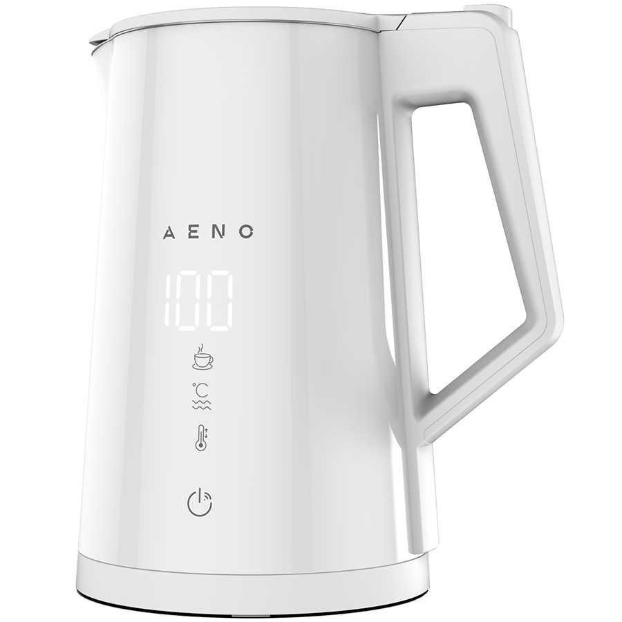 AENO Electric Kettle EK8S Smart: 1850-2200W, 1.7L, Strix, Double-walls, Temperature Control, Keep warm Function, Control via 