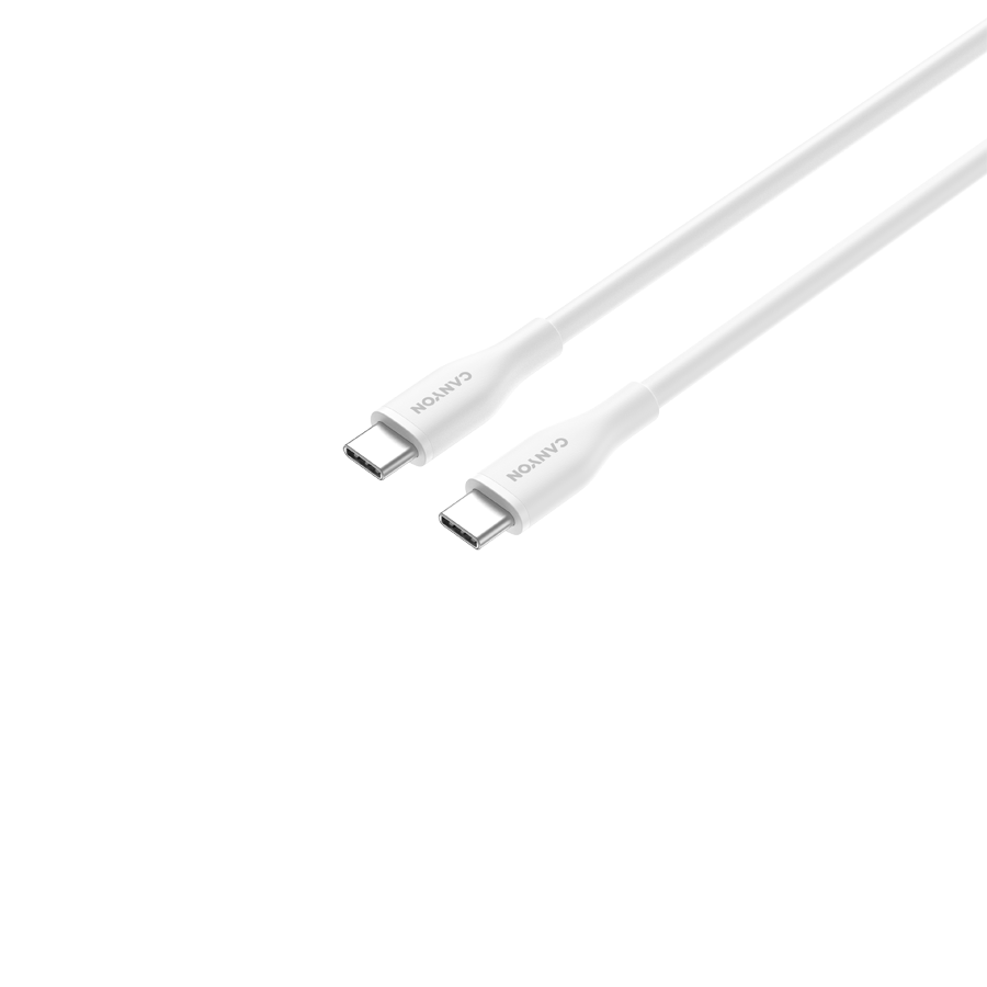 CANYON cable CC60SC10 C-C 60W 1m Silicon White