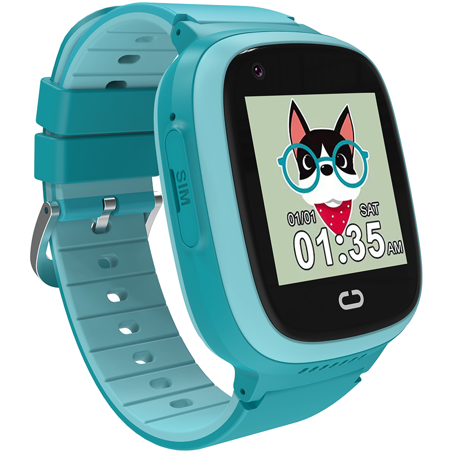 CANYON kids watch Sunny KW-48 Video 4G GPS Games&Music Blue