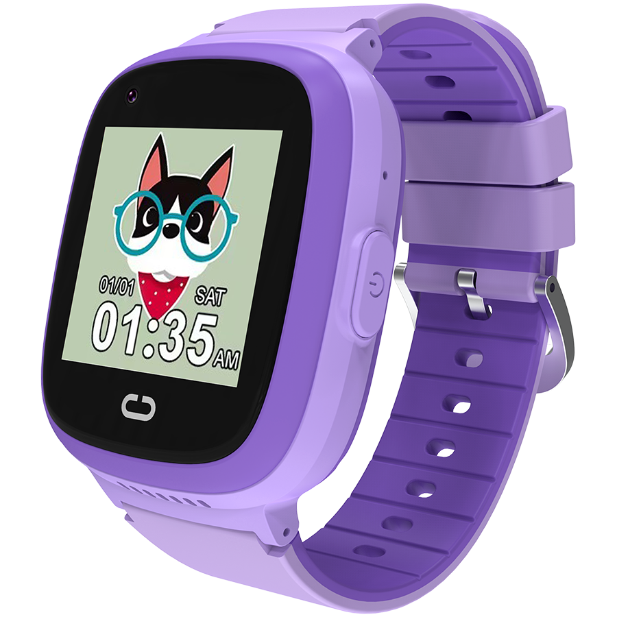 CANYON kids watch Sunny KW-48 Video 4G GPS Games&Music Violet