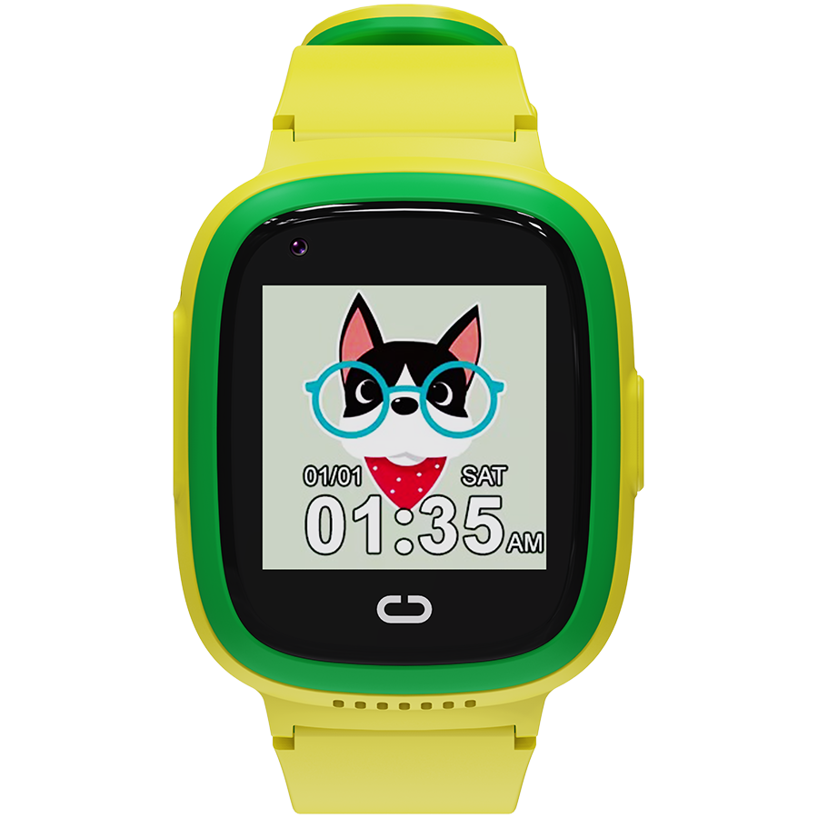 CANYON kids watch Sunny KW-48 Video 4G GPS Games&Music Green