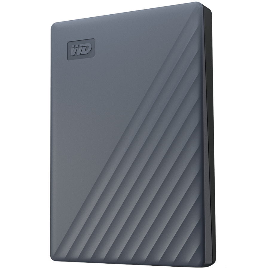 HDD External WD My Passport (6TB, USB 3.2) Grey — WESTERN DIGITAL