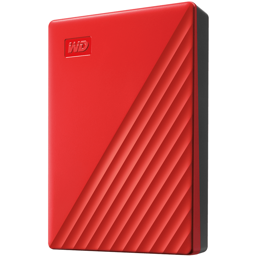 HDD External WD My Passport (6TB, USB 3.2) Red — WESTERN DIGITAL