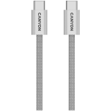 CANYON cable OnWire 60MG C-C 60W Magnet Braided 1m Light Grey
