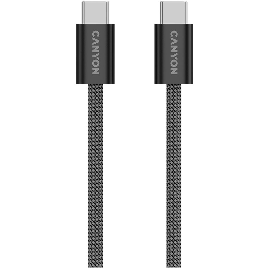 CANYON cable OnWire 60MG C-C 60W Magnet Braided 1m Black