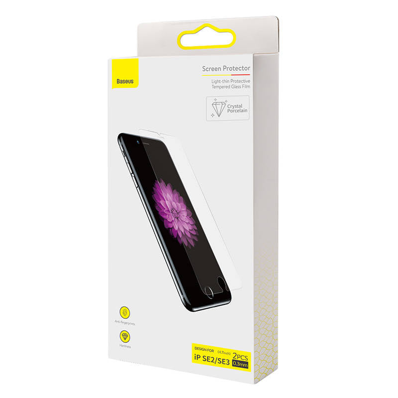 Tempered glass 0.3mm Baseus for iPhone SE 2 / iPhone SE 3 - Product Image 4