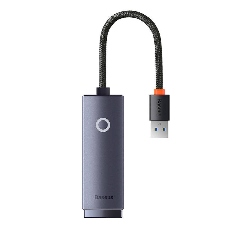 Network adapter Baseus Lite Series USB to RJ45, 1000Mbps (grey) - Product Image 1