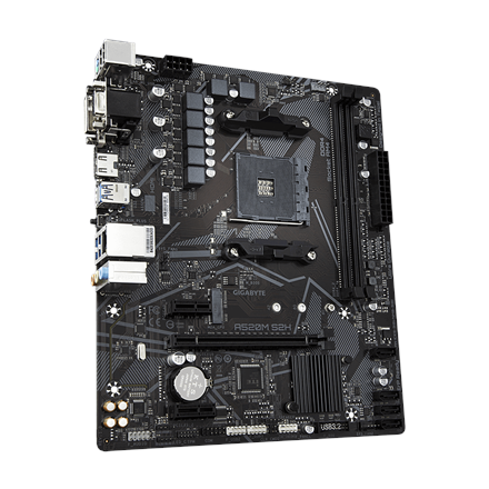 Gigabyte | A520M S2H 1.0 | Processor family AMD | Processor socket AM4 | DDR4 DIMM | Memory slots 2 | Chipset AMD A | Mi