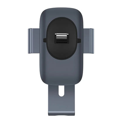 Baseus Metal Age II Gravitational Car Holder on ventilation grid (gray) - Product Image 3