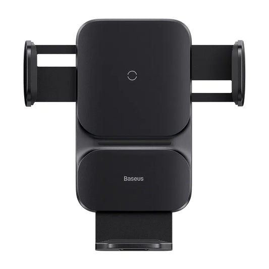 Baseus Wisdom Wireless Charging Air vent Electric Car Phone Holder (black) - Product Image 1