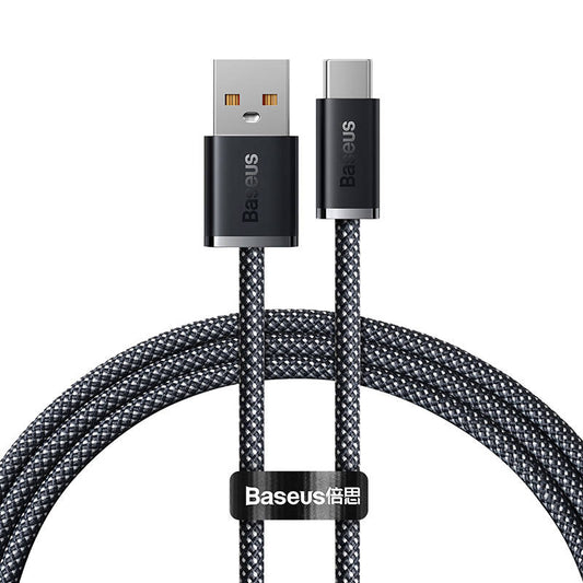 Cable USB to USB-C Baseus Dynamic Series, 100W, 1m (grey) - Product Image 2