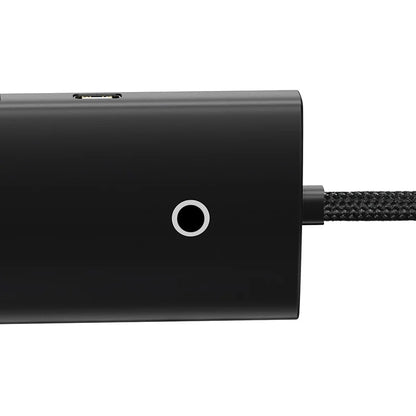 Baseus Lite Series Hub 4in1 USB-C to 4x USB 3.0 + USB-C, 1m (Black) - Product Image 4