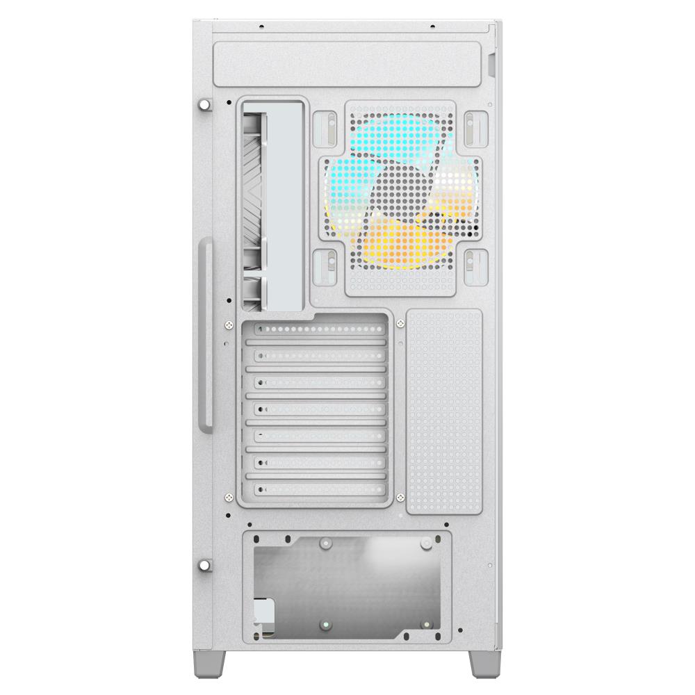 Case GIGABYTE MidiTower Case product features Transparent panel ATX MicroATX MiniITX Colour White GB-C500PIST
