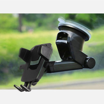 Telescopic Car Mount Phone Holder Dashboard or Windshield for black — Hurtel