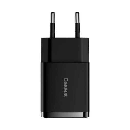 Baseus Compact Quick Charger, 2x USB, 10.5W (black) - Product Image 2