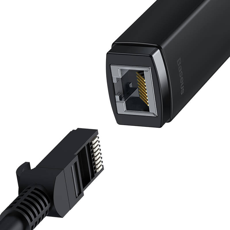 Network adapter Baseus Lite Series USB to RJ45 (black) - Product Image 5