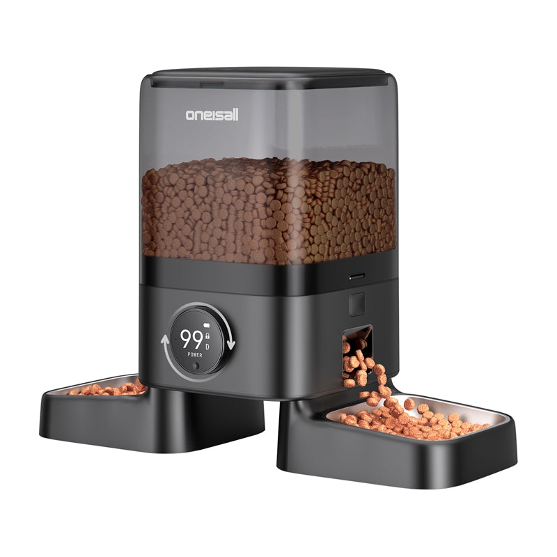 Double Intelligent Feed Dispenser 5L Oneisall PF10 - Image 1