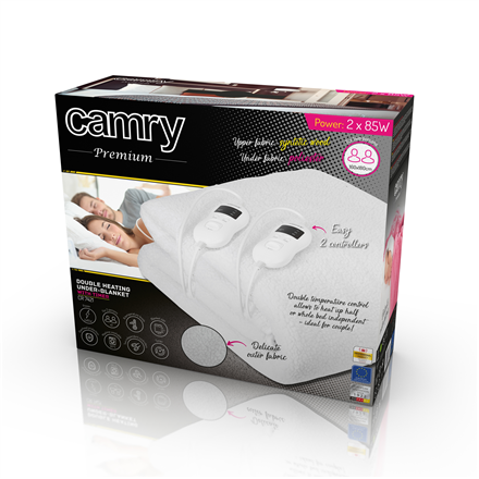 Camry | Electirc heating under-blanket with timer | CR 7421 | Number of heating levels 5 | Number of persons 2 | Washabl
