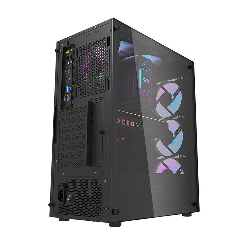 Darkflash DK352 Plus computer case (black) + 4 RGB fans - Product Image 3