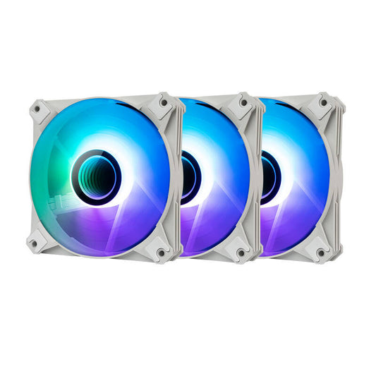 Computer-Lüfter-Set ARGB Darkflash INF8 3in1 120x120 (weiß)