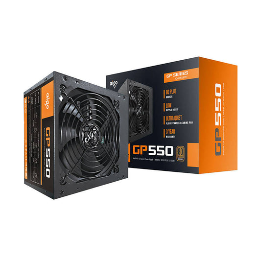 Computer Power Supply Aigo GP550 80 Plus Bronze 650W (black) - Product Image 1