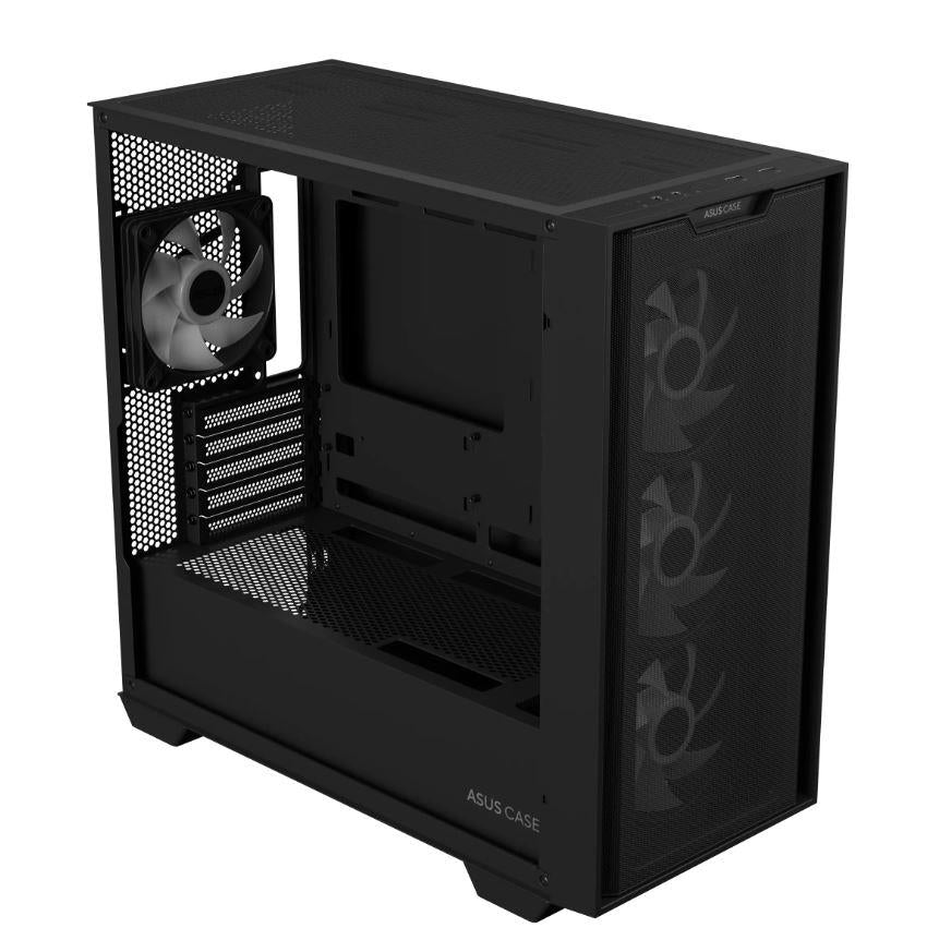 Case ASUS A21 PLUS MidiTower Case product features Transparent panel Not included MicroATX MiniITX Colour Black A21PLUSTGARGBBLACK