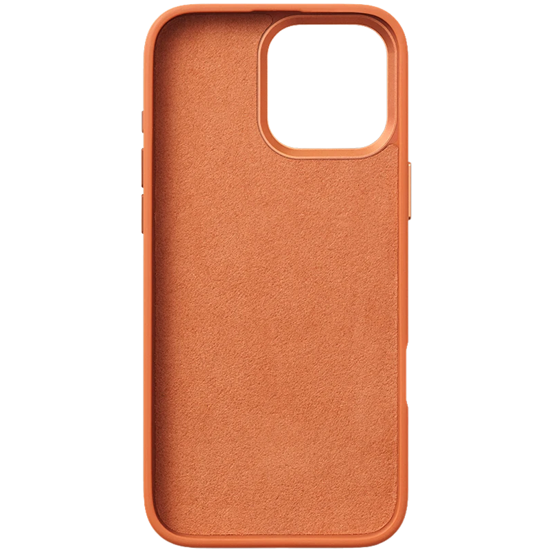 iPhone 16 Pro Max Leather Case Sunset Apricot — BANG & OLUFSEN