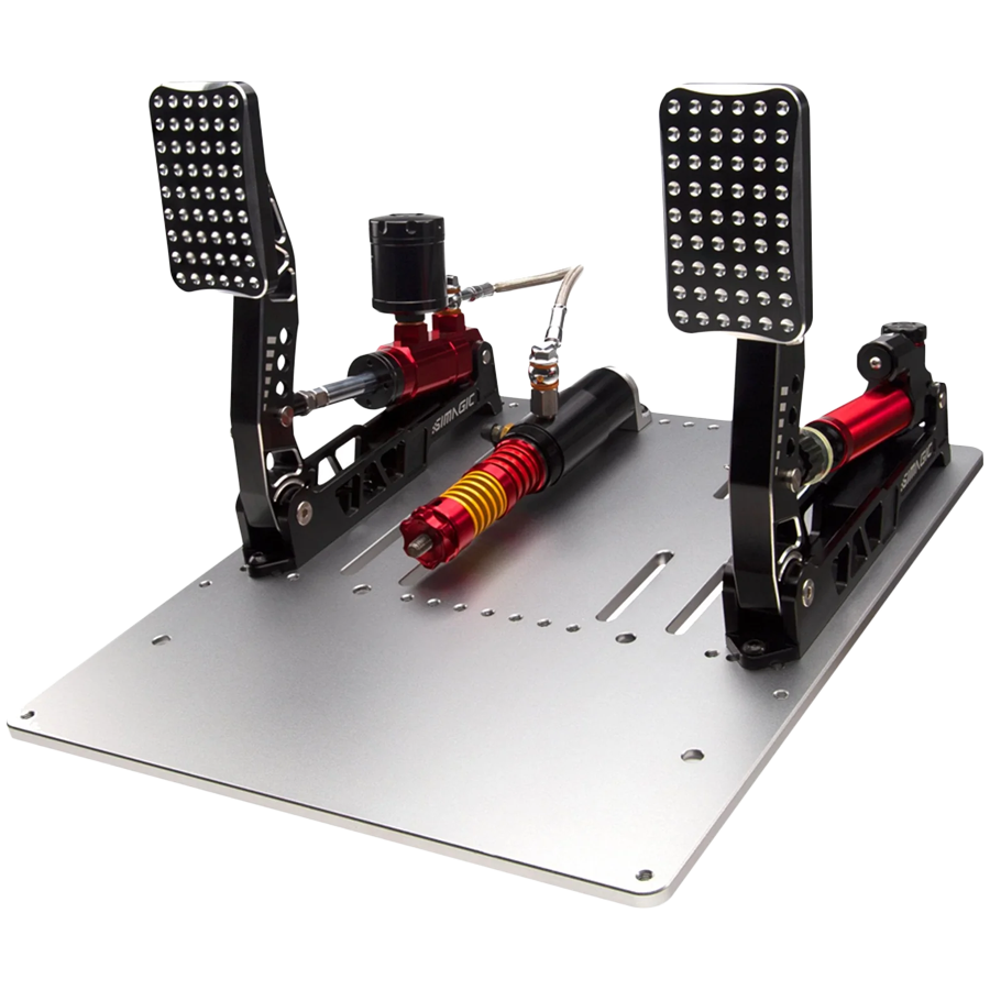 SIMAGIC Hydraulic 2‑Pedal Set with 200 kg Load Cell, S312