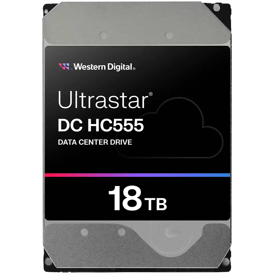 HDD Server WD/HGST ULTRASTAR DC HC555 (3.5’’, 18TB, 512MB, 7200RPM, SATA 6Gb/s, 512E SE NP3) SKU: 0B48723 — WESTERN DIGITAL