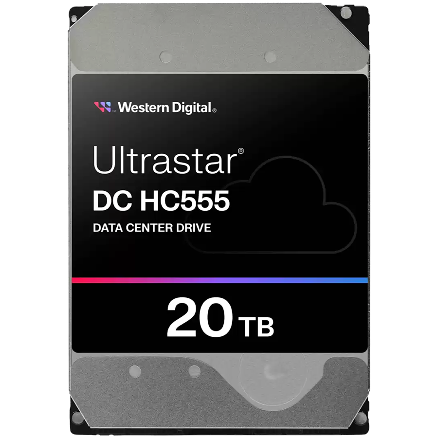 HDD Server WD/HGST ULTRASTAR DC HC555 (3.5’’, 20TB, 512MB, 7200RPM, SATA 6Gb/s, 512E SE NP3) SKU: 0B48724 — WESTERN DIGITAL