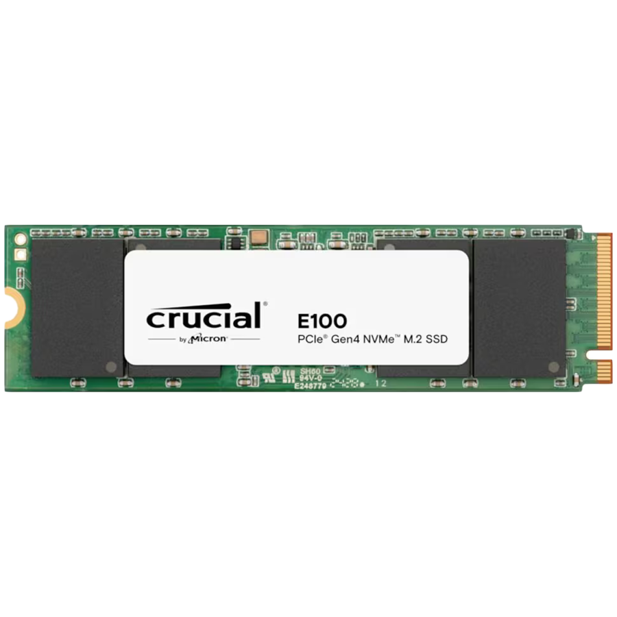 Crucial E100 1TB PCIe Gen4 2280 NVMe M.2 SSD