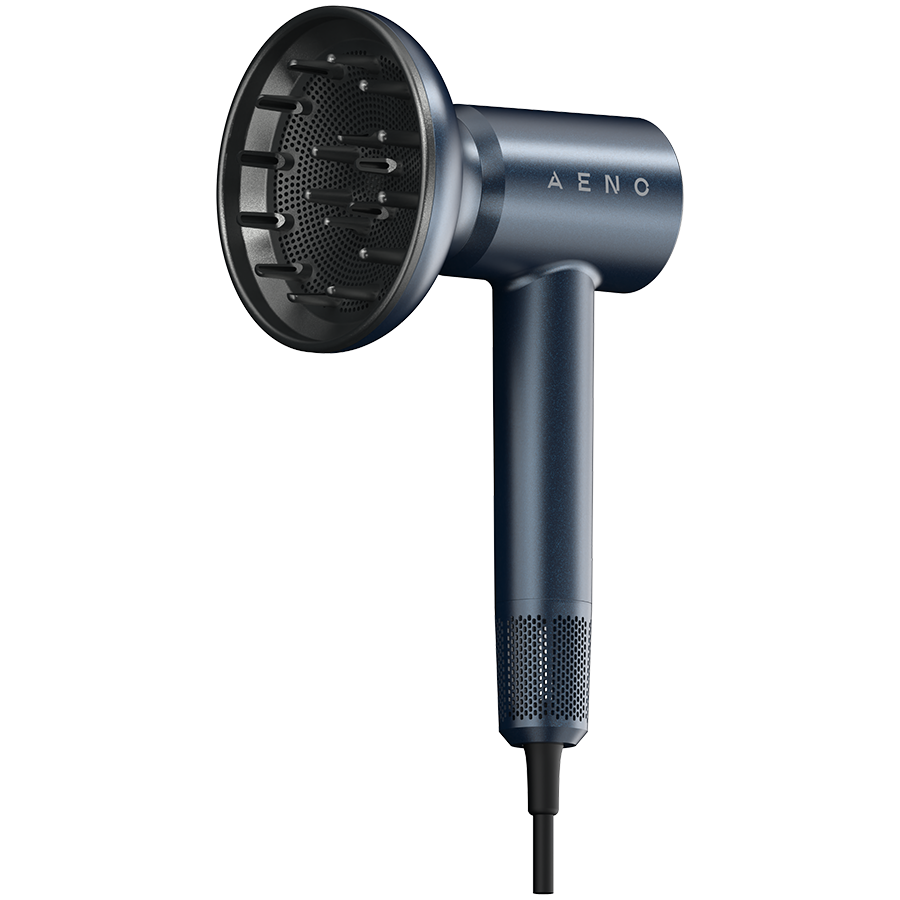 High Speed Hair Dryer, 220V-240V~50-60Hz, 1500W, Ionizer, LCD, 6+circulation mode, 110000RPM, less than 75dB — AENO