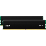 Crucial Pro OC 32GB Kit (2X16GB) DDR5-6400 UDIMM CL38 Black