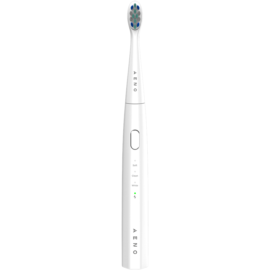 AENO Sonic Electric toothbrush, DB7: White, 3modes, 1 brush head + 2 stickers, 30000rpm, 100 days without charging, IPX7
