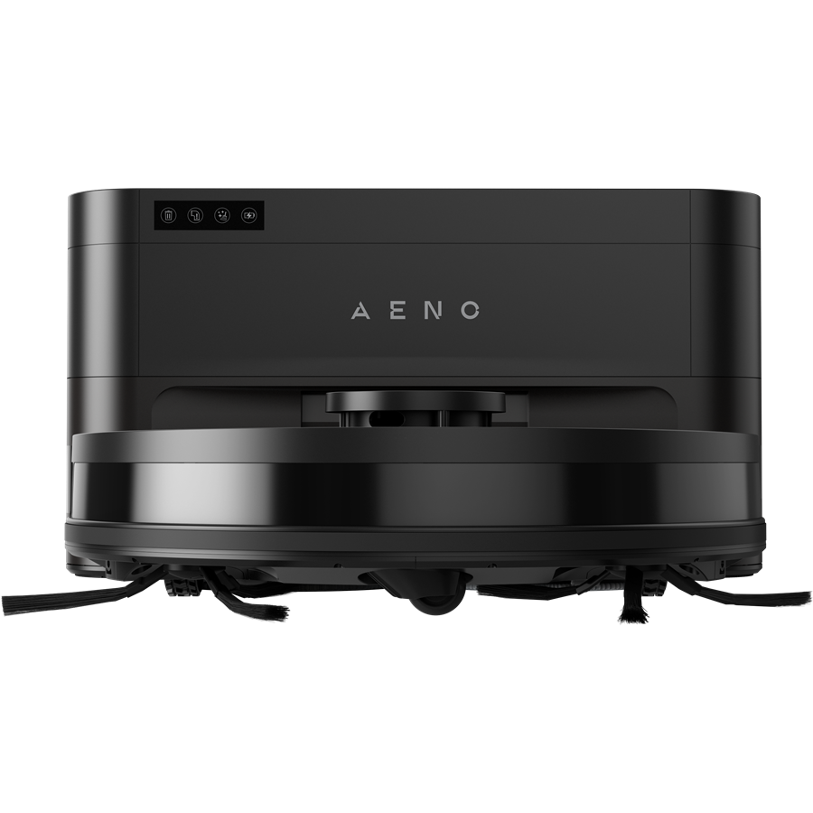 Robot Cleaner w/Dust Collector, black, 2in1 and dust tank, 4000pa, 3200mAh battery — AENO