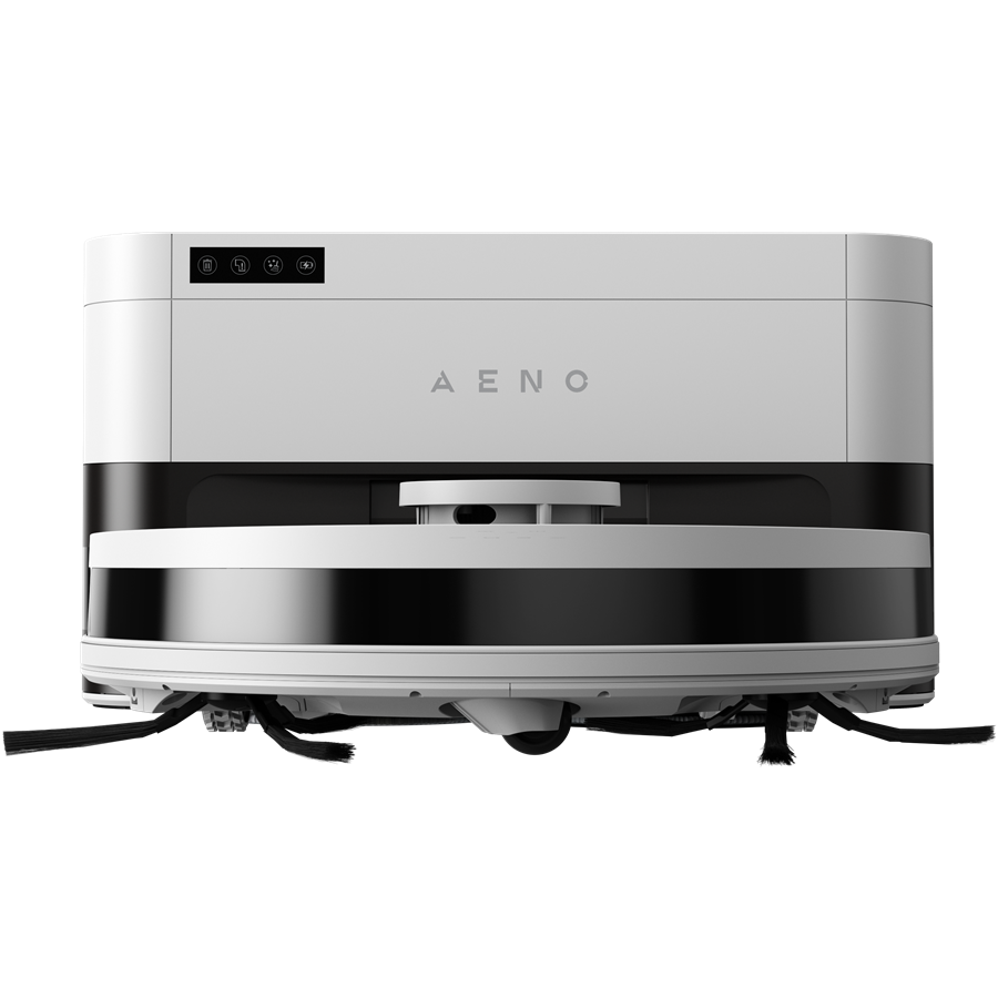 Robot Cleaner w/Dust Collector, white, 2in1 and dust tank, 4000pa, 3200mAh battery — AENO