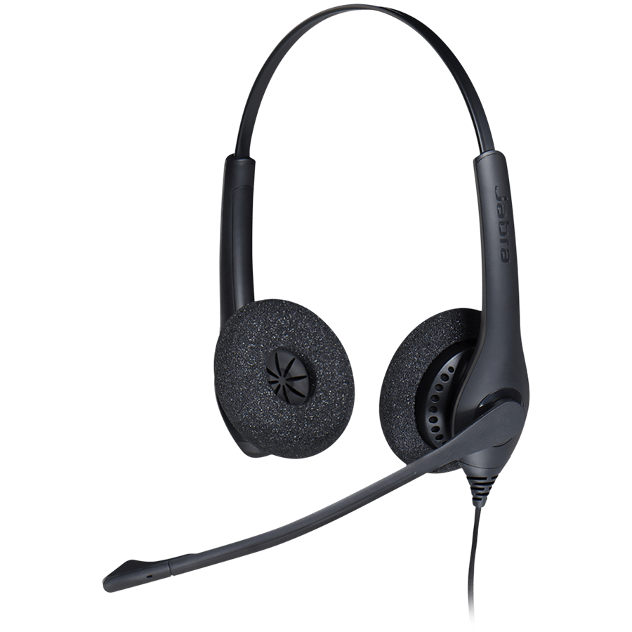 JABRA BIZ 1500 Duo Wideband Noise-Cancelling Microphone boom flexible