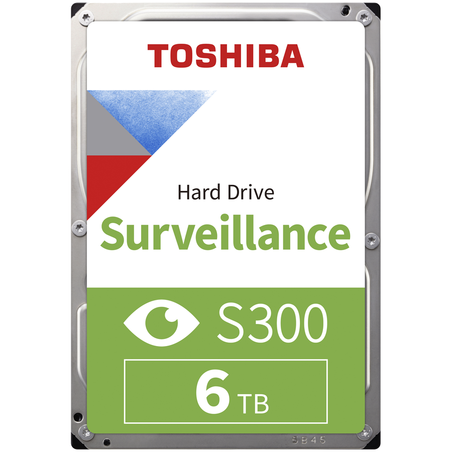 HDD Video Surveillance TOSHIBA S300 6TB SMR, 3.5'', SATA, TBW: 180